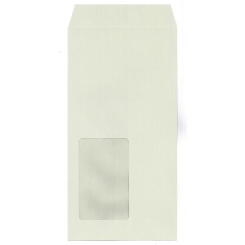 長3封筒窓付ハーフトーングレー 〒枠なし1000枚