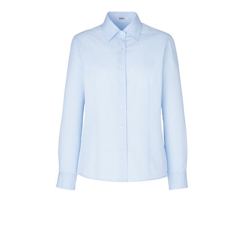 長袖ブラウス ブルー 11号