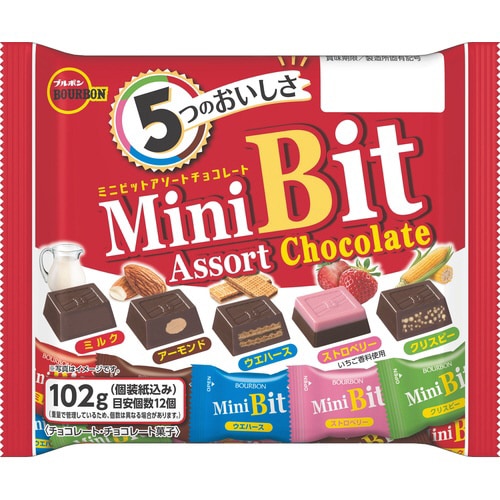 ミニビットアソート102g×3