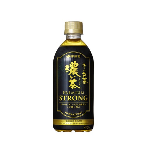 おーいお茶濃茶Pストロング470ml24本