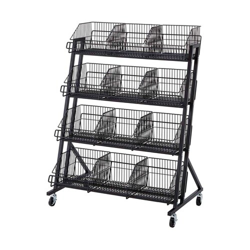 傾斜ジャンブルバスケット 幅90cm 4