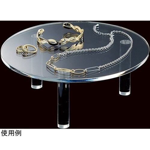 【2個】丸型アクリルディスプレイ 中 6