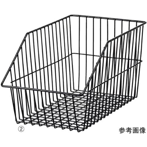ネットカゴ ブラック W29.5cm ブ