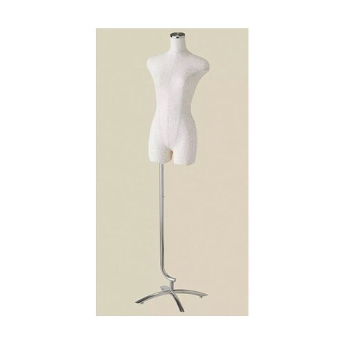 婦人ヤング芯地張トルソー ベースステンレ