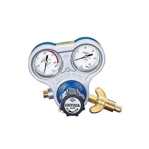 酸素調整器(関西式蝶ネジ/乾式安全器内蔵