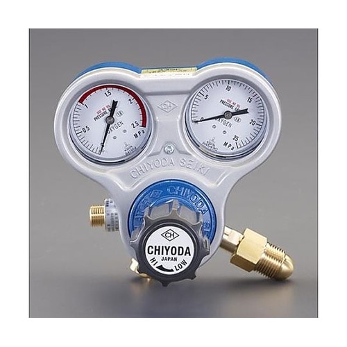 酸素調整器(関西式雄ネジ/乾式安全器内蔵