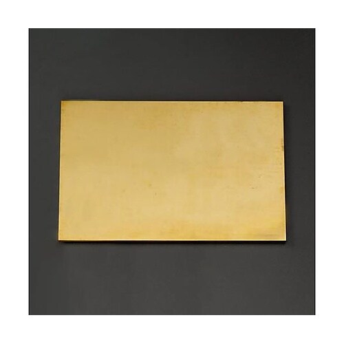 450x300x0.5mm 黄銅板 EA