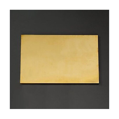 450x300x1.0mm 黄銅板 EA