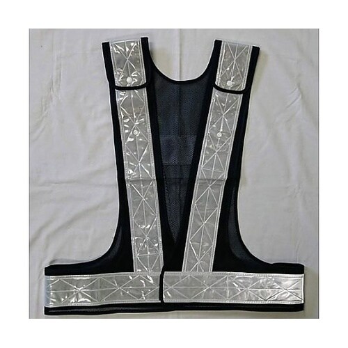 安全ベスト(紺/白) EA983R−29