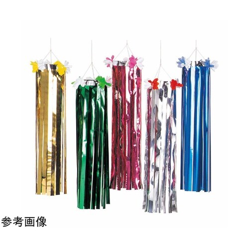七夕吹き流しセット 80cm 5色セット