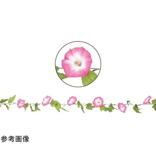 あさがおガーランド ピンク(造花)3本