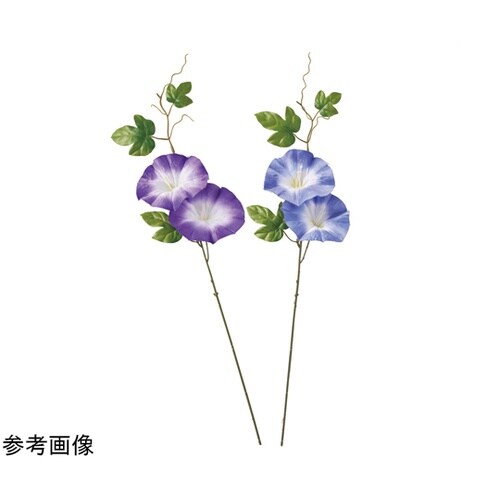 あさがおスプレー 造花 24本 55−1