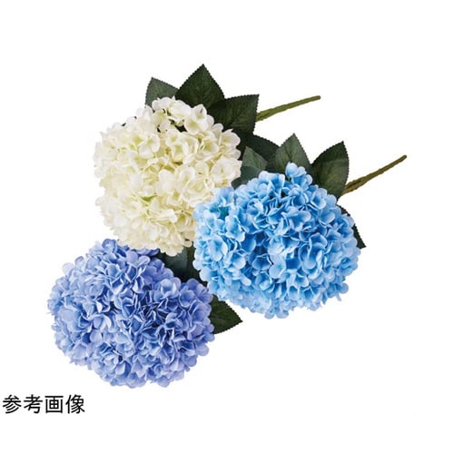 あじさい造花ブッシュ45cm ブルー 3