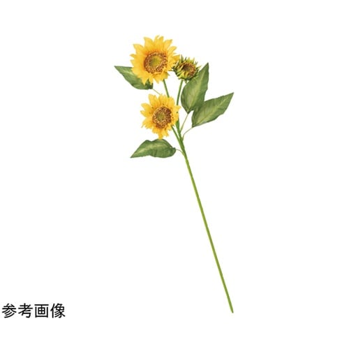 ひまわり造花ロングスプレー 90cm 5