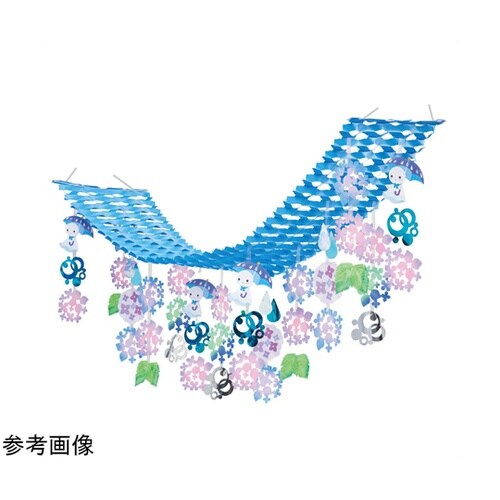 てるてるあじさいプリーツハンガー 55−