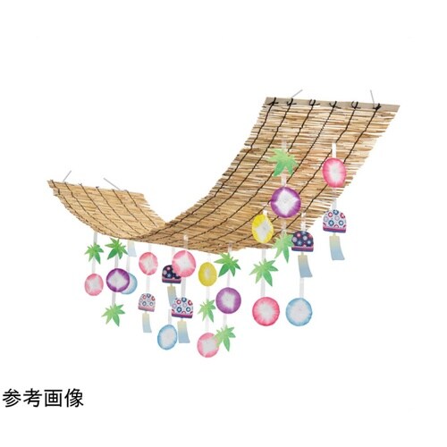 風鈴朝顔すだれペナント 55−30−5−