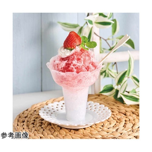 かき氷カップフラワー クリア 大 25個