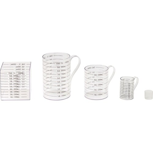 PET製リットルマス 5種セット