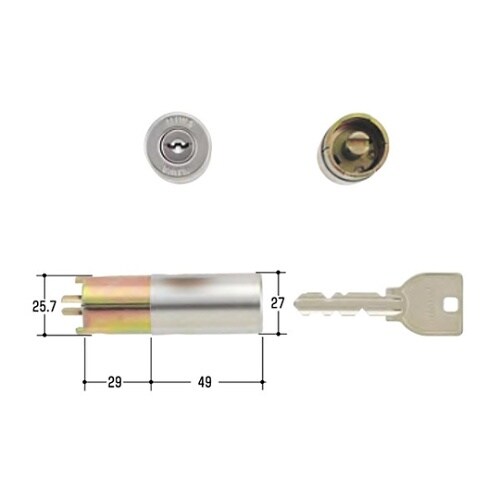 MCY−116 MIWA取替用シリンダー