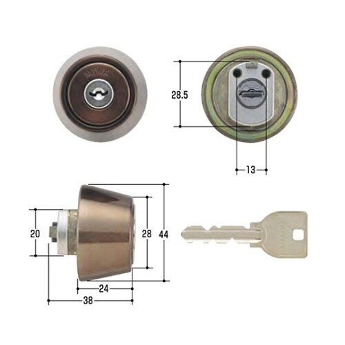 MCY−120 MIWA取替用シリンダー