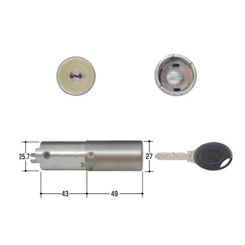 MCY−261 MIWA取替用シリンダー
