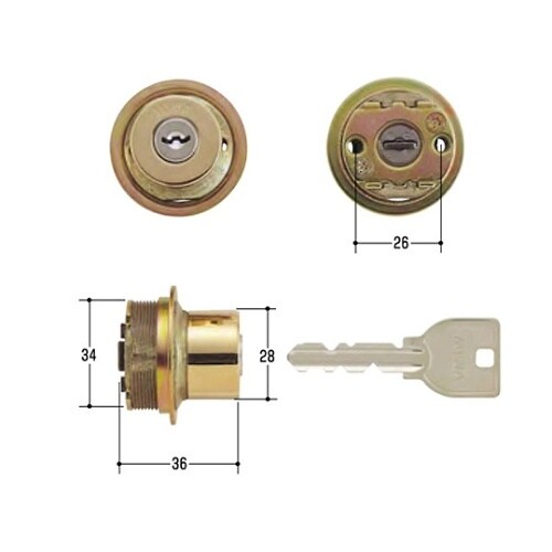 MCY−428 MIWA取替用シリンダー