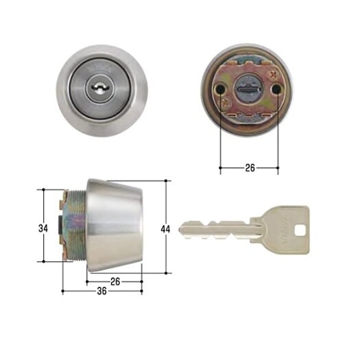 MCY−439 MIWA取替用シリンダー