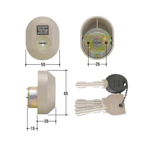 MCY−443 MIWA取替用シリンダー