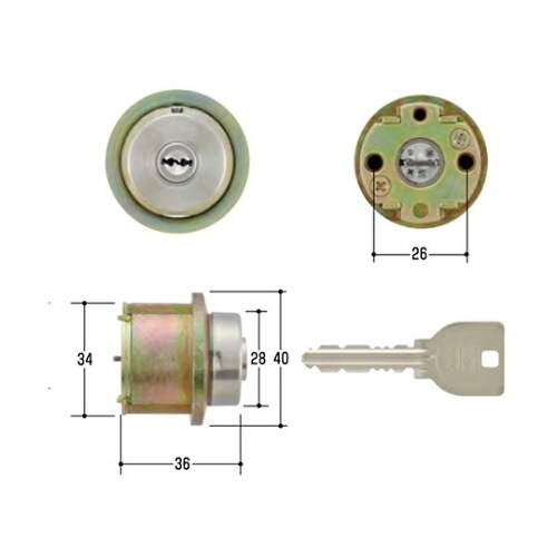 MCY−460 MIWA取替用シリンダー