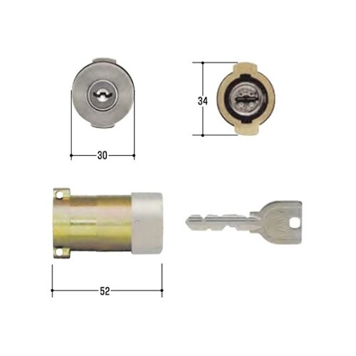MCY−484 MIWA取替用シリンダー
