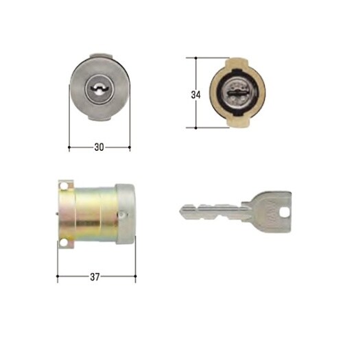 MCY−490 MIWA取替用シリンダー