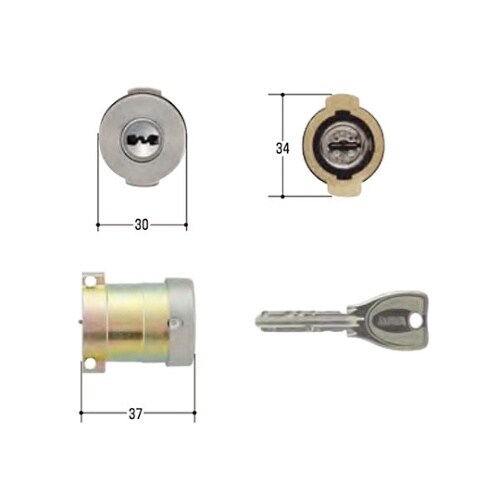 MCY−492 MIWA取替用シリンダー