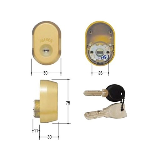 MCY−512 MIWA取替用シリンダー