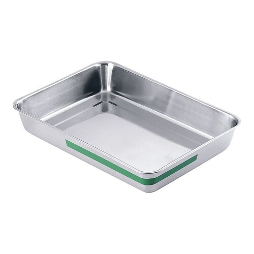 カラーライン角バット 8枚取 グリーン