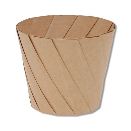 おりがみカップ M 茶 20個 0047