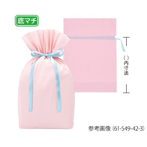 【20枚】梨地リボン付きギフトバッグ パ