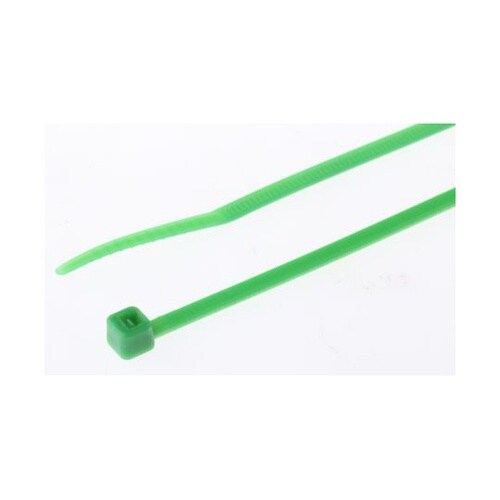 結束バンド 100mmx2.5 mm 緑
