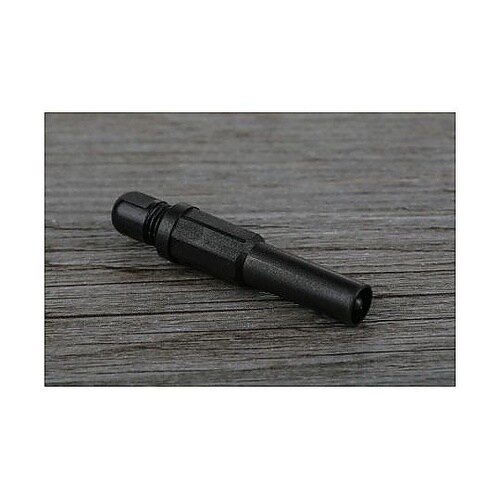 4mmプラグ (オス) 黒 錫めっき 1