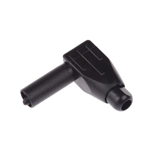 4mmプラグ (オス) 黒 ニッケルめっ