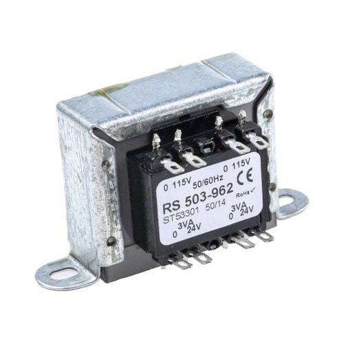 シャーシ取り付けトランス 1次 115V