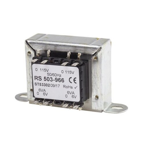 シャーシ取り付けトランス 1次 115V