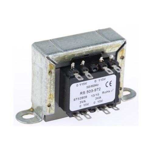 シャーシ取り付けトランス 1次 115V