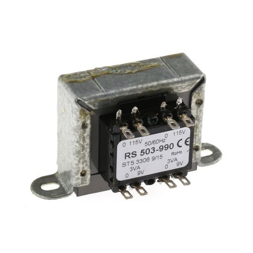 シャーシ取り付けトランス 1次 115V