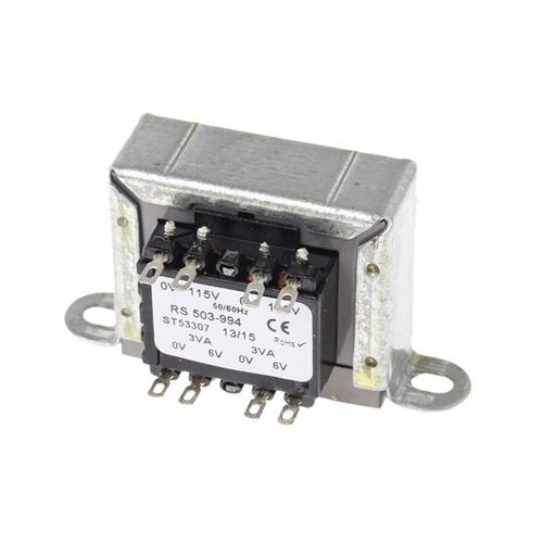 シャーシ取り付けトランス 1次 115V