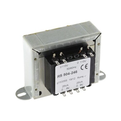 シャーシ取り付けトランス 1次 115V