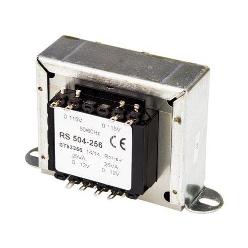 シャーシ取り付けトランス 1次 115V