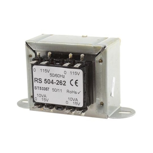 シャーシ取り付けトランス 1次 115V