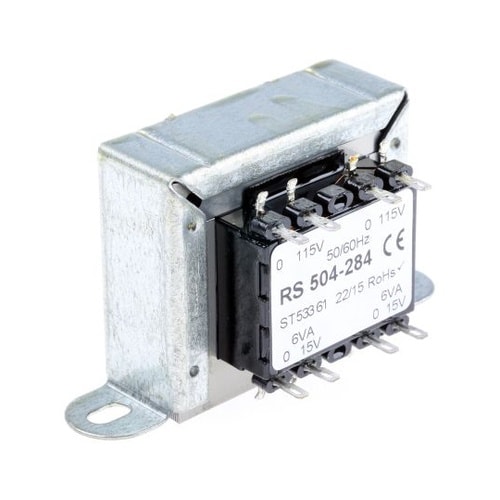 シャーシ取り付けトランス 1次 115V