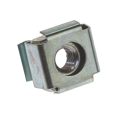 ケージナット 鋼 M5 亜鉛めっき仕上げ