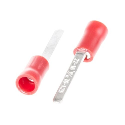 圧着ブレード端子 絶縁 刃長さ17.6m